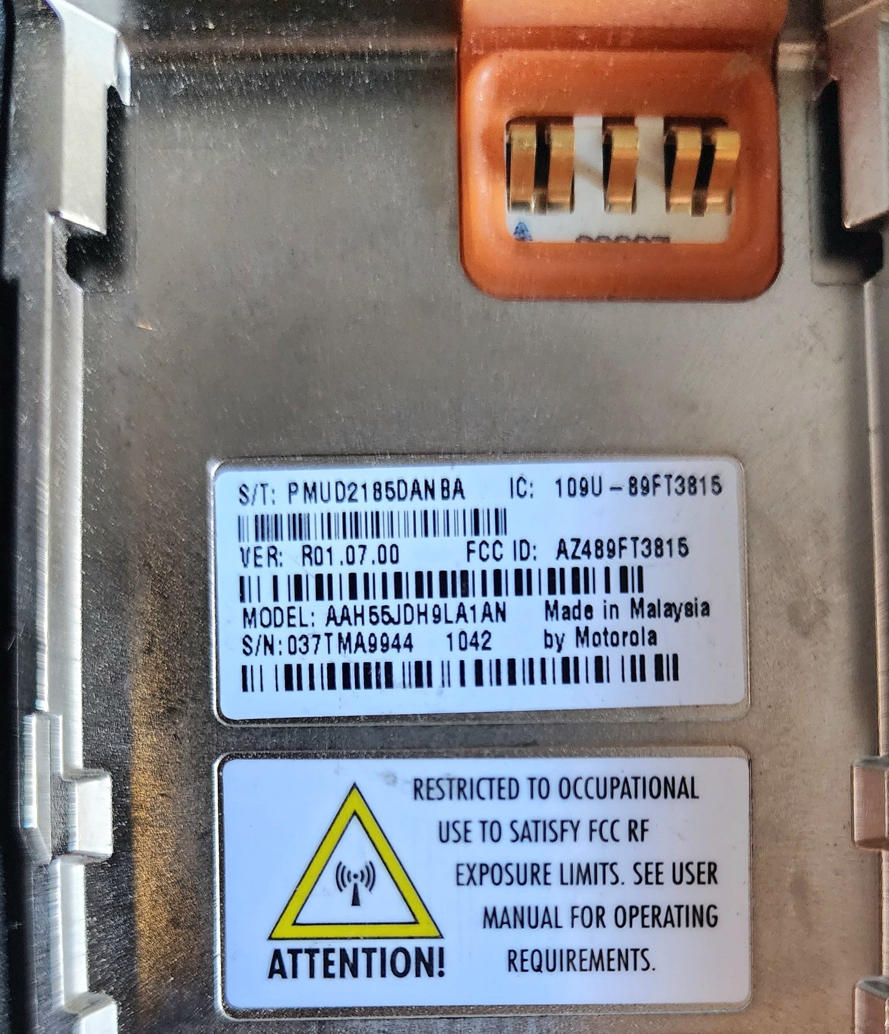 Motorola XPR 6550 VHF 136-174 MHz 5W 1000 Channel Digital Radio