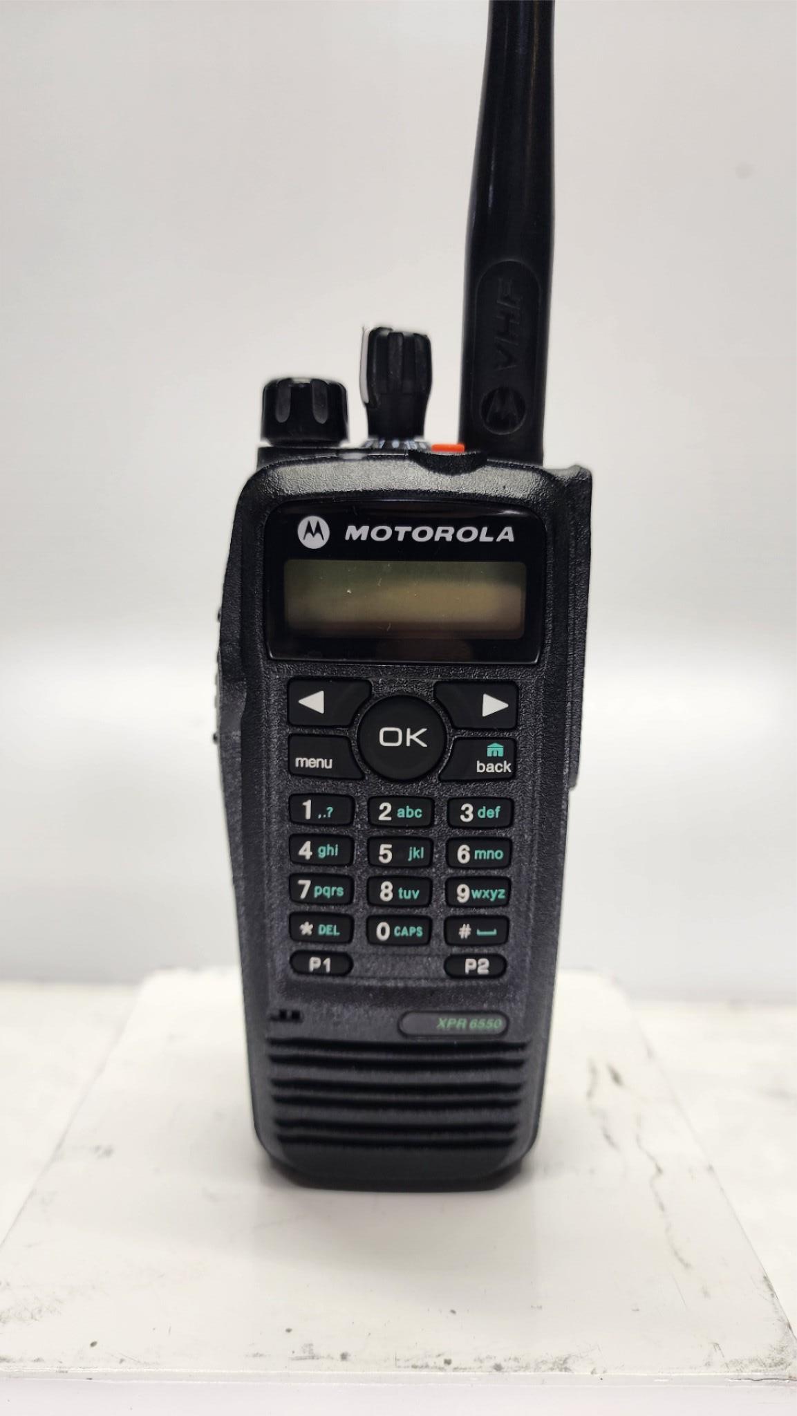Motorola XPR 6550 VHF 136-174 MHz 5W 1000 Channel Digital Radio