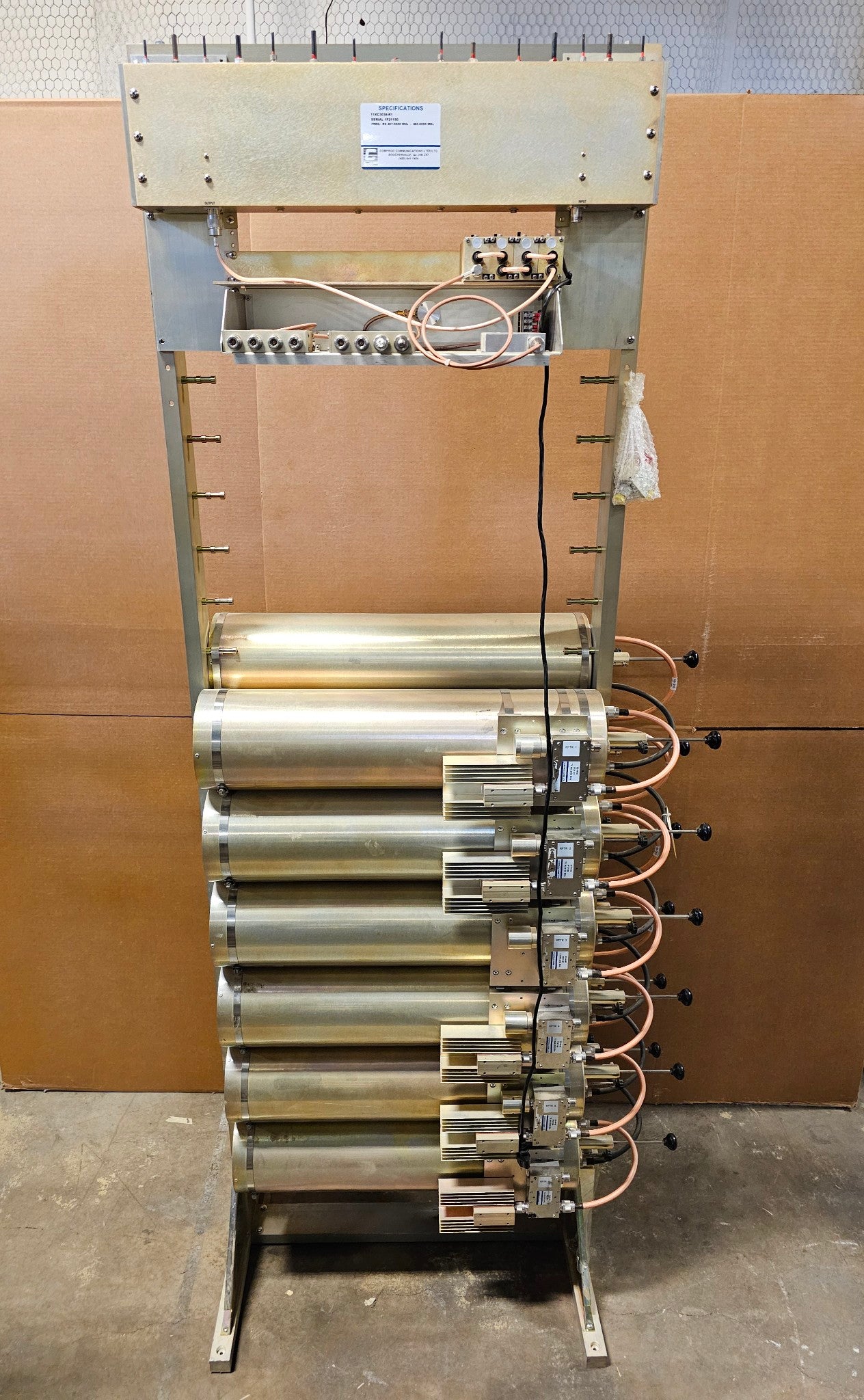 Comprod 6 Channel UHF Transmitter And Receiver Combiner 450-470 MHz