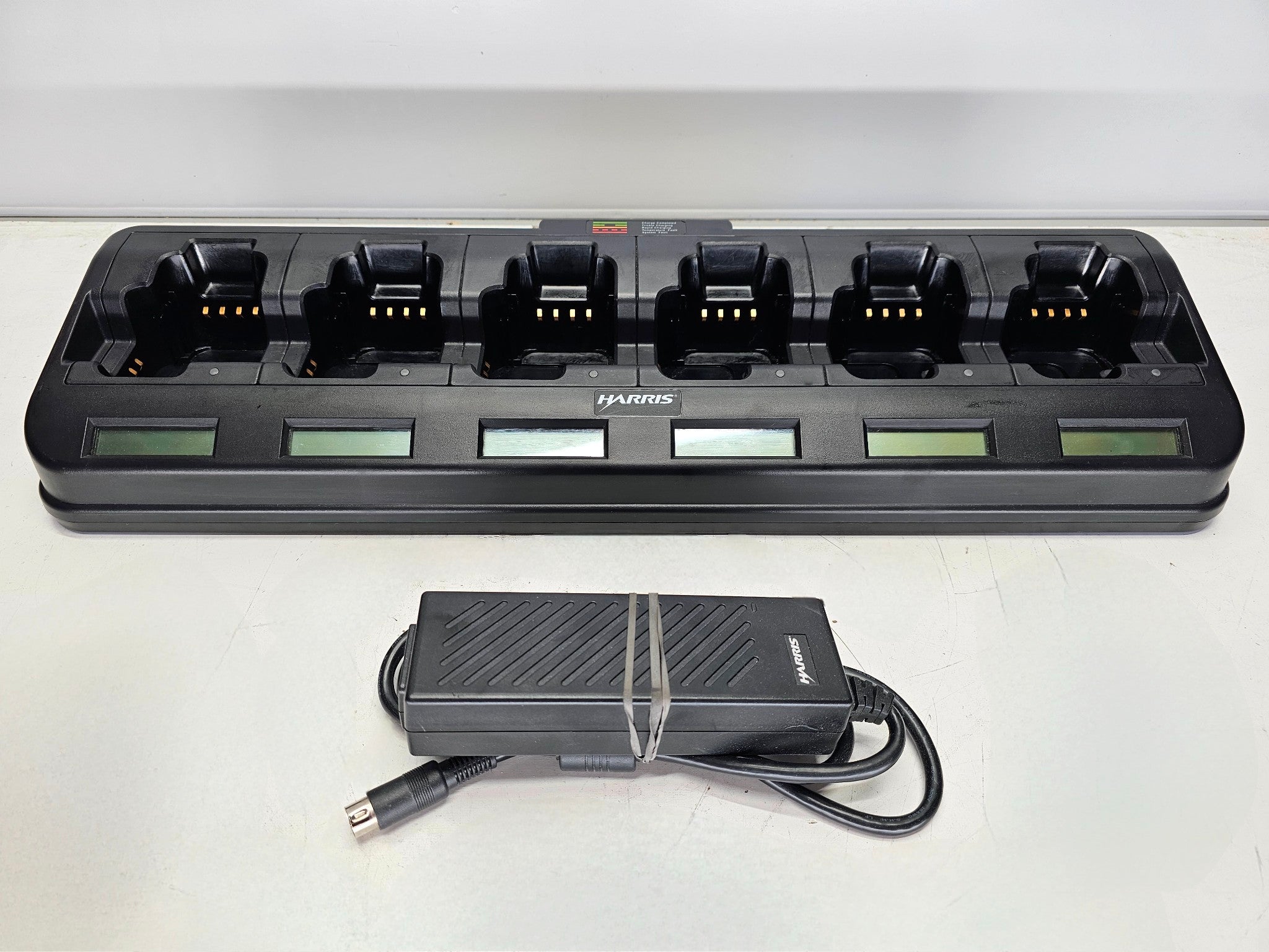 Harris 6 Bank Multi-Bay Charger for XL-200P Portable Radios