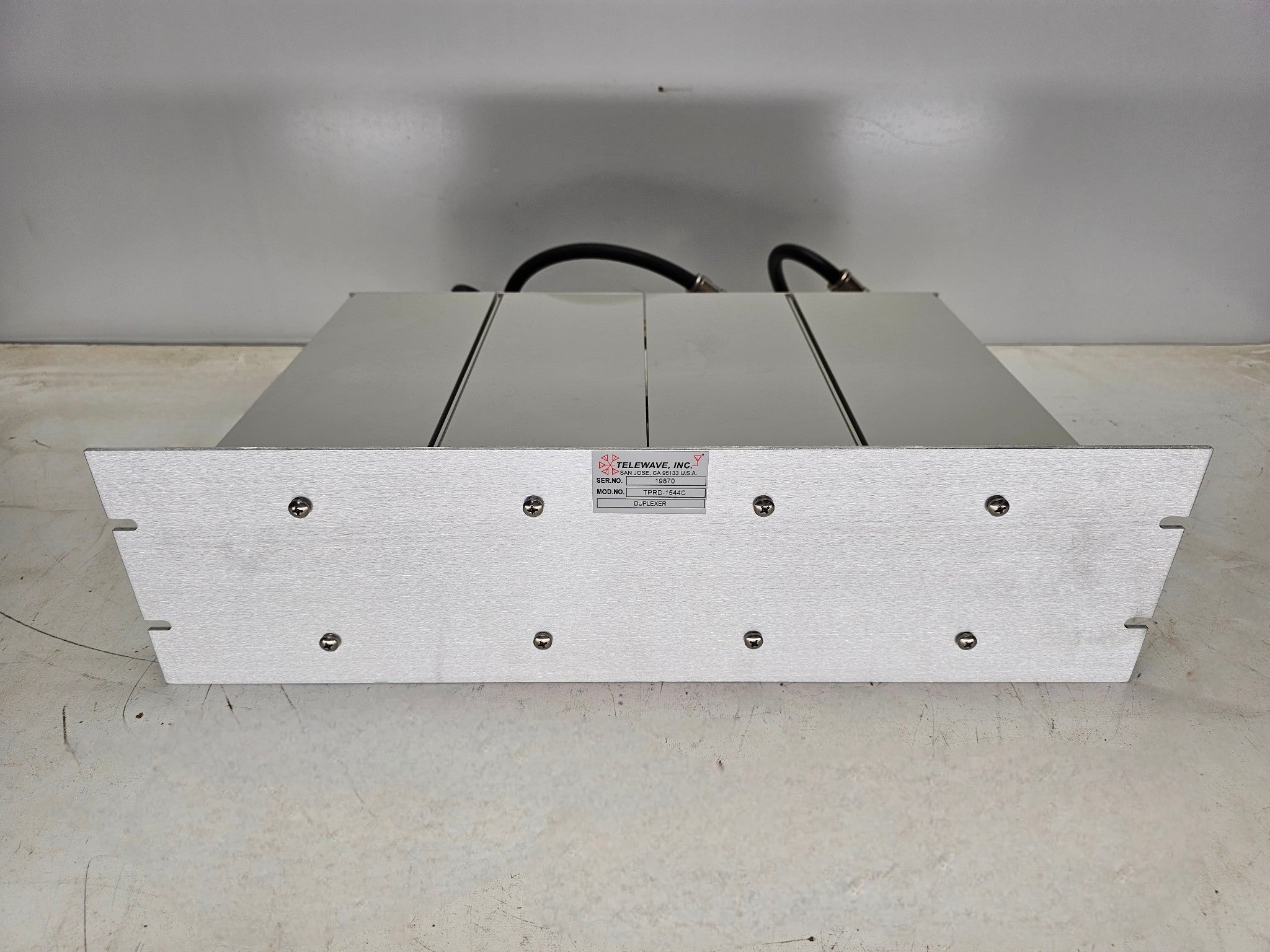 Telewave 4-Cavity Duplexer 148-174 MHz TPRD-1544C