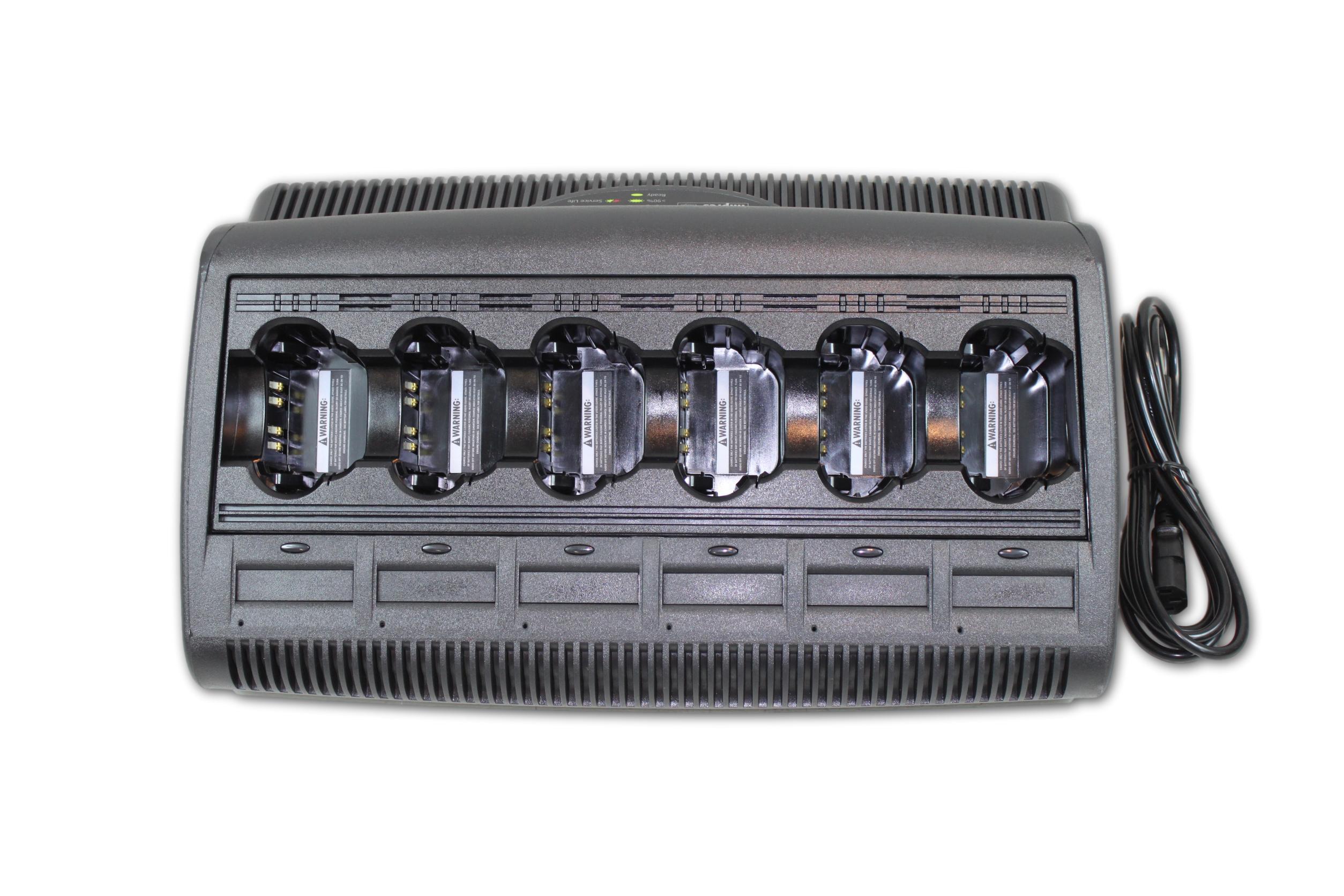 Motorola IMPRES 6-Bank Multi-Unit Charger for XTS and JEDI Radios