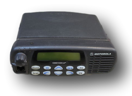 Motorola CDM1550 Mobile Two-Way Radio 450-512 MHz 40W product image