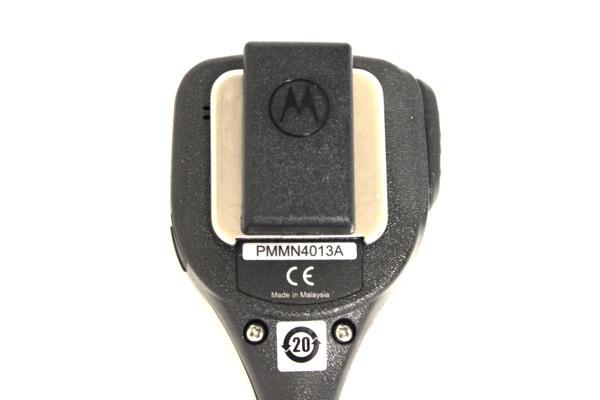 Motorola PMMN4013A Remote Speaker Microphone With Windporting Technology