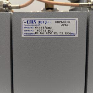 EMR Corp Pass Notch Antenna Duplexer 64544/SNC
