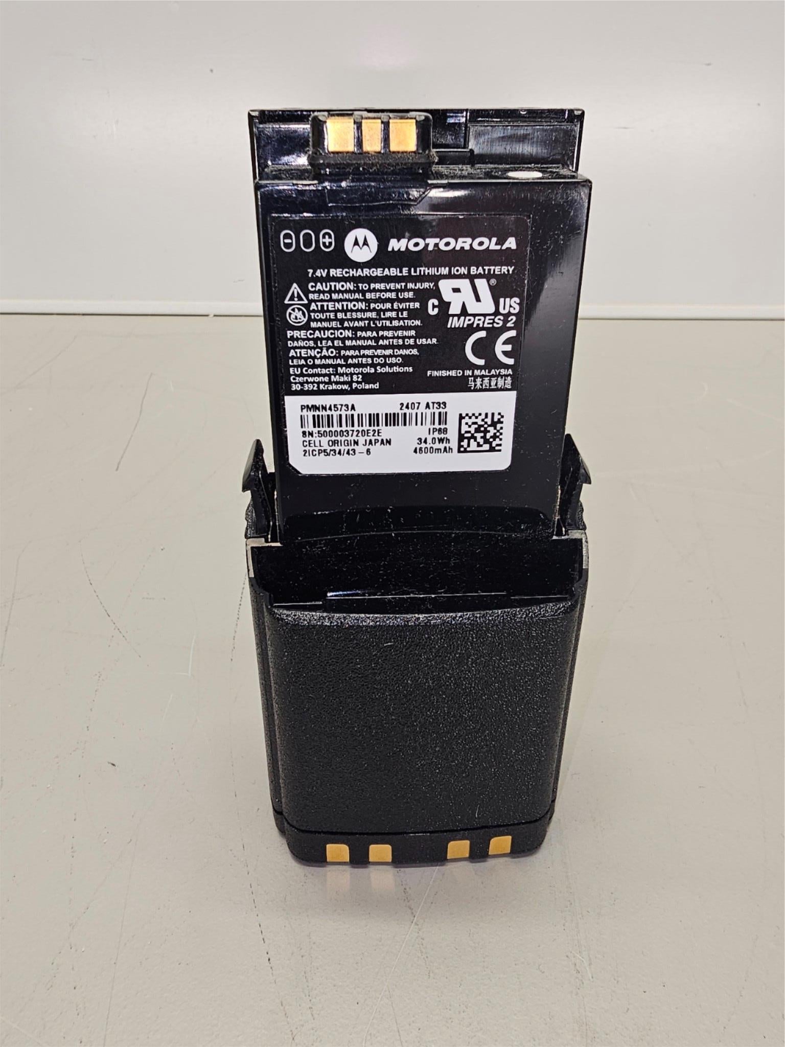 Motorola PMNN4573A IMPRES 2 Li-Ion 4600mAh HAZLOC Radio Battery
