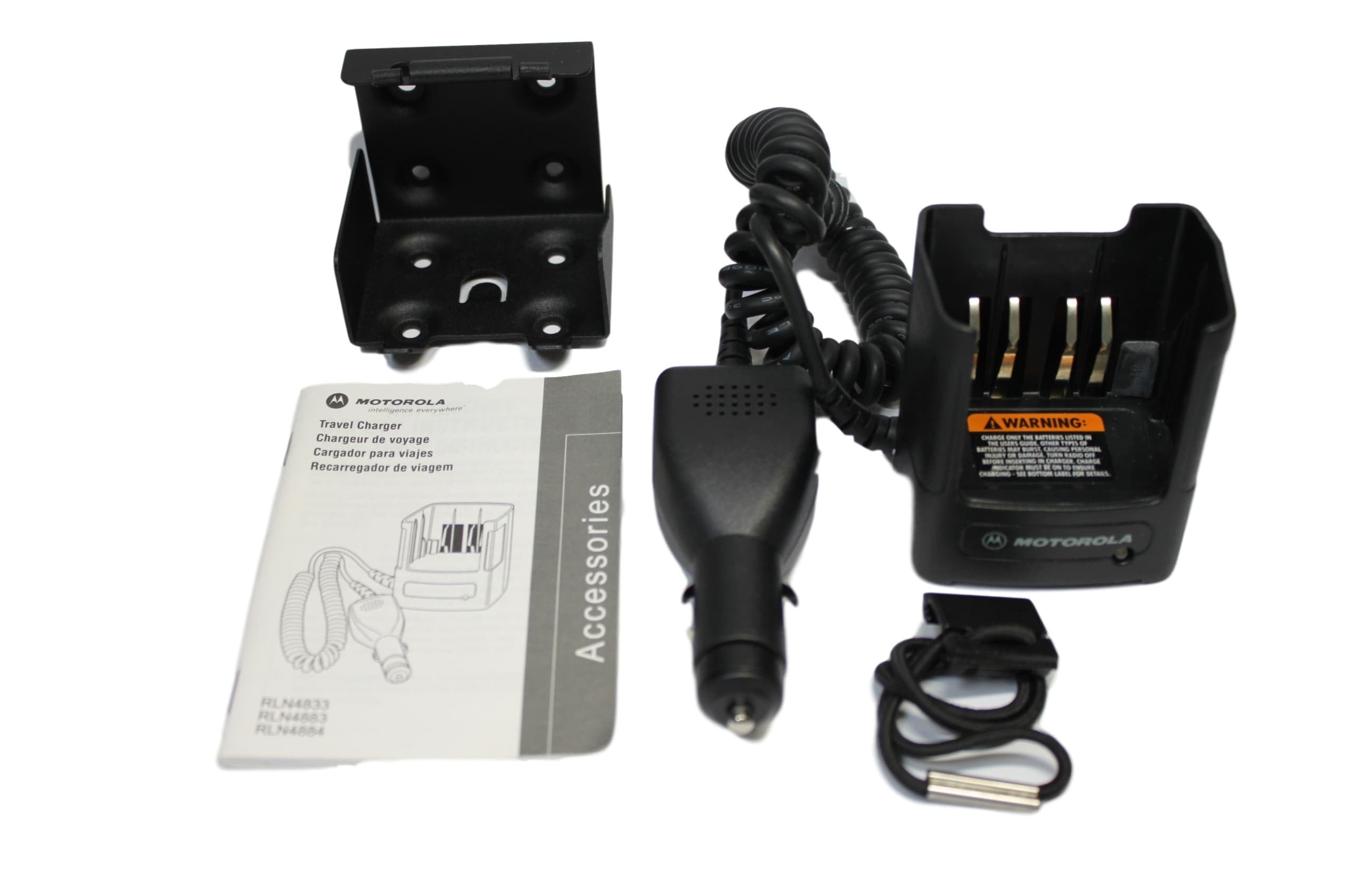Motorola RLN4884 Vehicular Travel Charger for Two-Way Radios